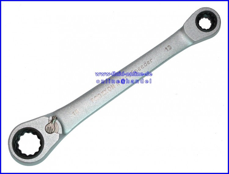 PROXXON 23236 MICROSpeeder 10x13mm + 17x19mm Doppelring Ratschenschlüssel