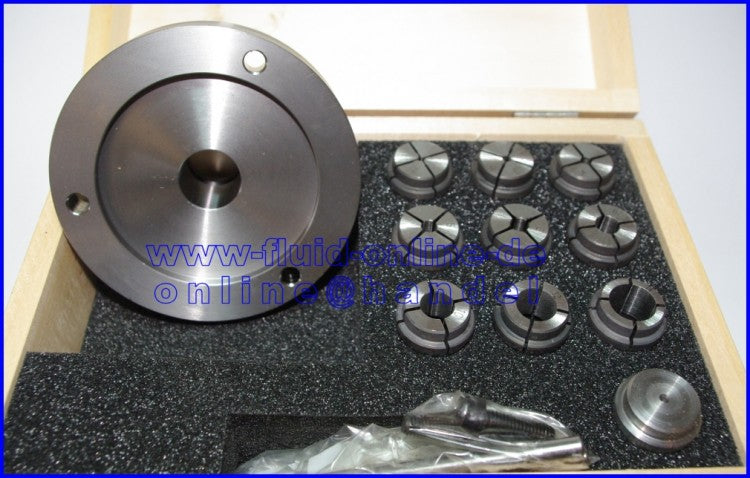 PROXXON 24419 Spannzangeneinrichtung mit 10 Spannzangen für PD400 / UT400 / UT400CNC