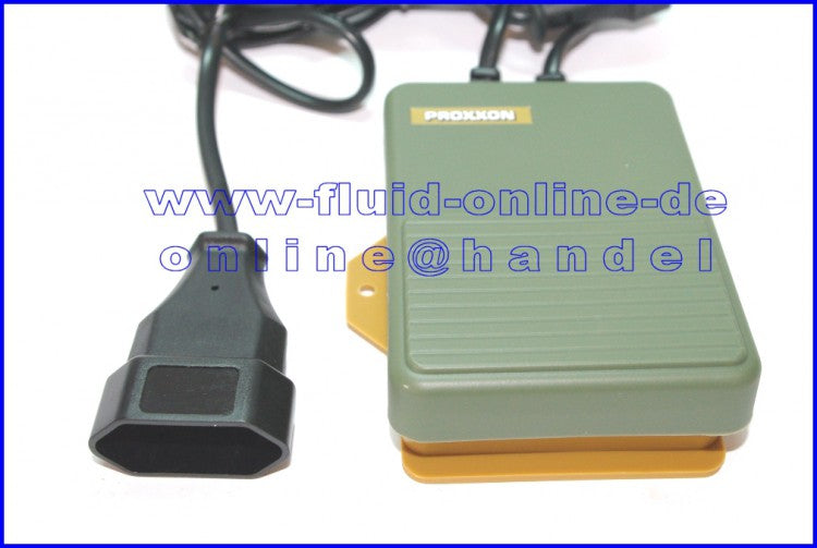 PROXXON 28700 Fußschalter FS für Geräte mit 230 Volt Eurostecker (flach)