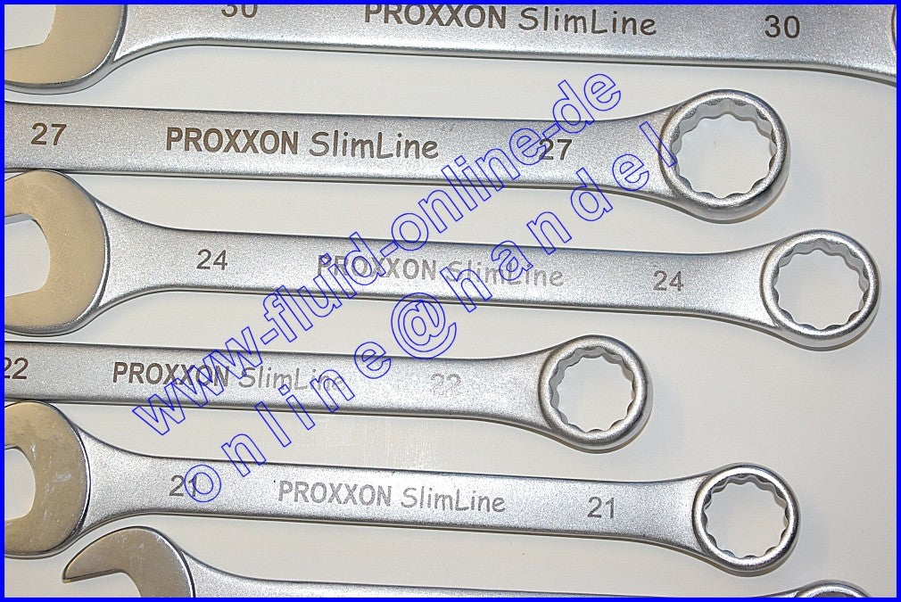 PROXXON 23822 Satz Ring-Maulschlüssel SW 6-32mm 21 teiliger Satz im Karton