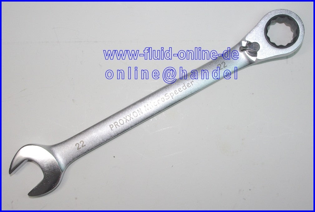 PROXXON 23144 MicroSpeeder 22mm Ratschen-Ringmaulschlüssel 15° Abwinklung