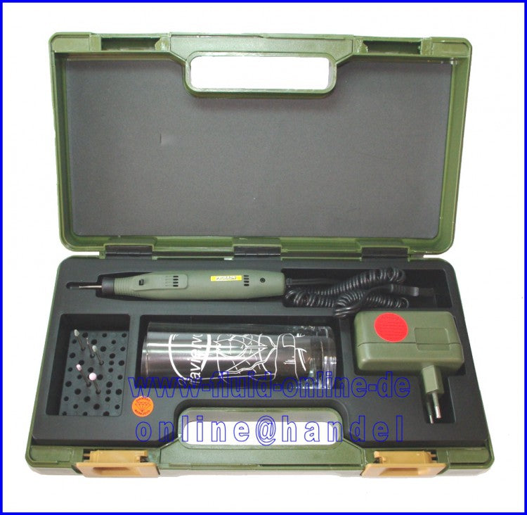 PROXXON 28635 Gravier-Komplett-Set mit Probierglas inkl. GG12 / GG 12