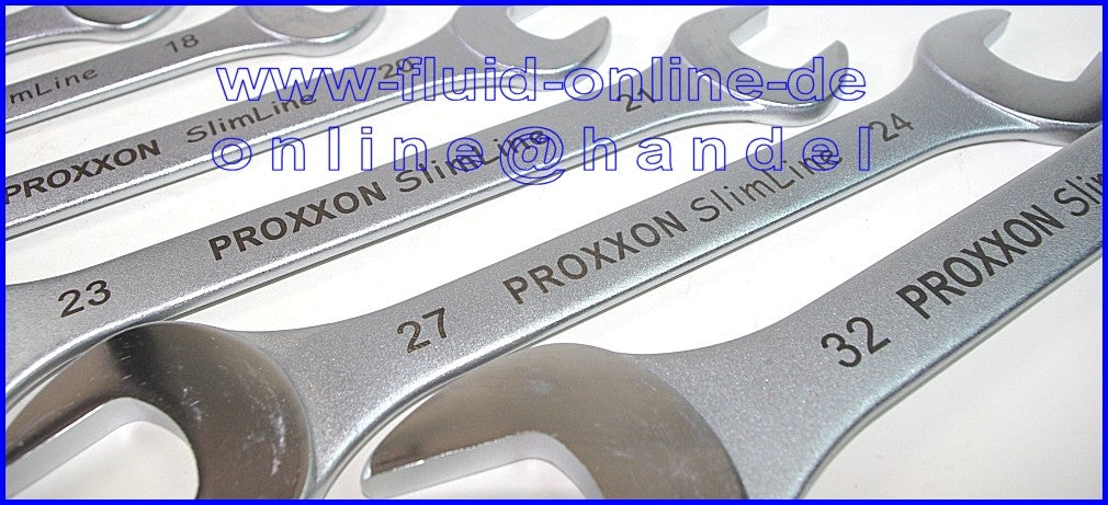 PROXXON 23802 Satz Doppelmaulschlüssel 6-32mm 11 teiliger Satz im Karton