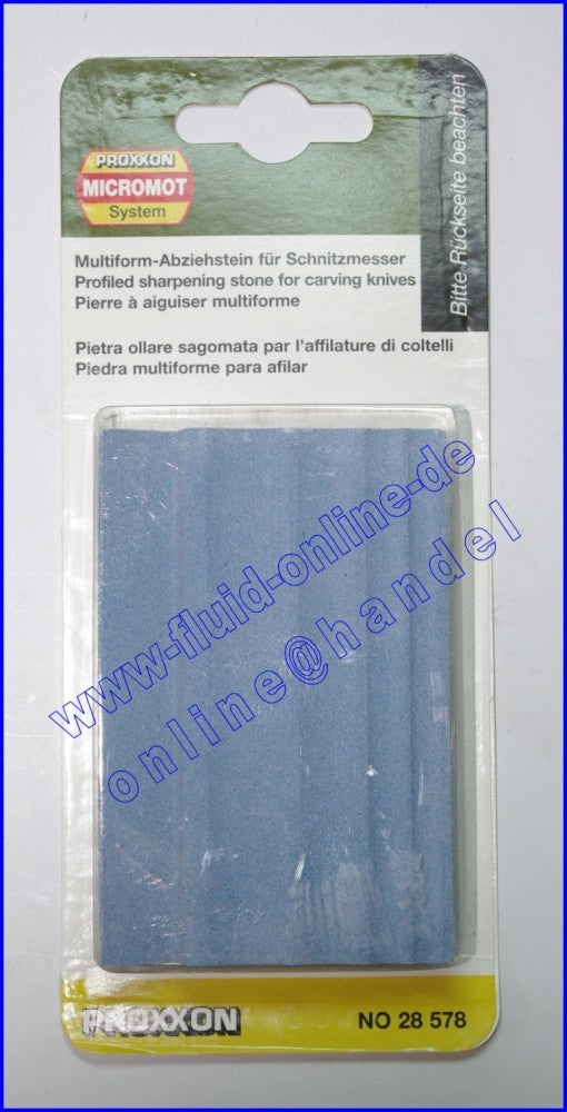 PROXXON 28578 Multiform Abziehstein Körnung 400 für MOS MSG SGM