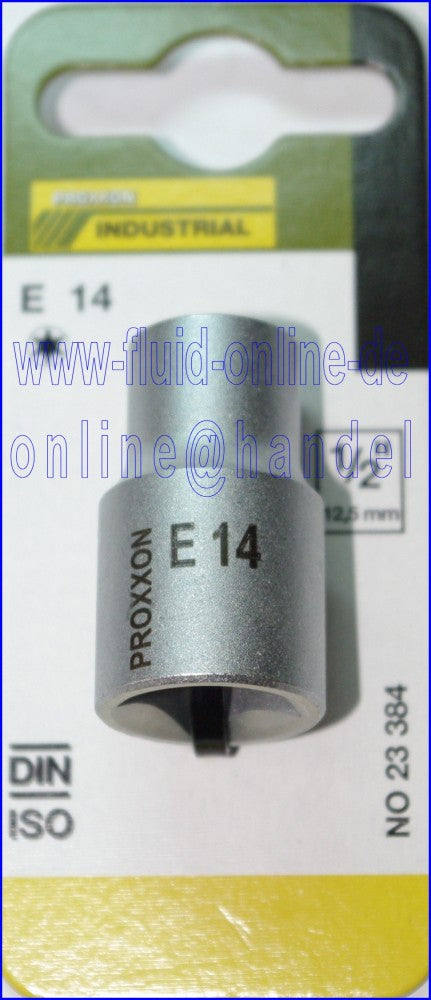 PROXXON 23384 Aussen Torx Einsatz Nuss E14 Antrieb 12,5mm (1/2")