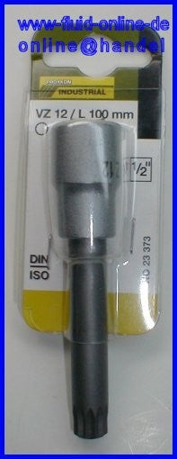 PROXXON 23373 Vielzahn XZN Einsatz Bit Nuss VZ12 Länge 100mm Antrieb 12,5mm (1/2")