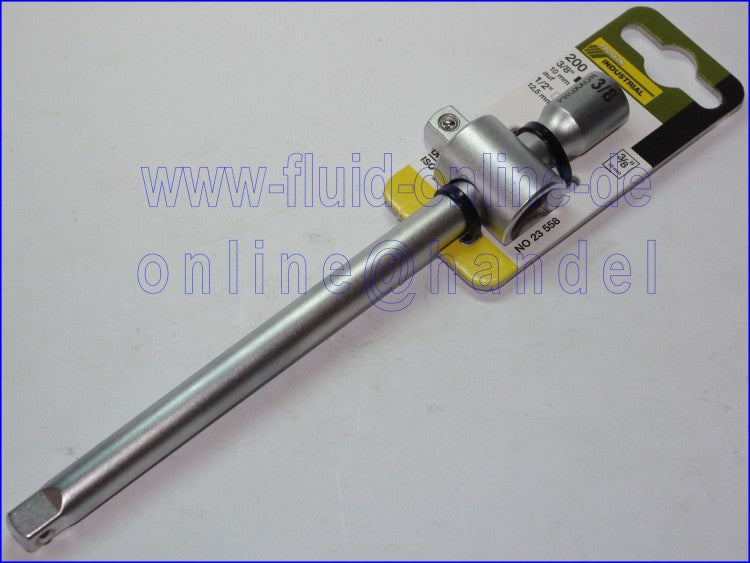 PROXXON 23558 Verlängerung Länge 200mm mit Gleitstück Antrieb 10mm (3/8")