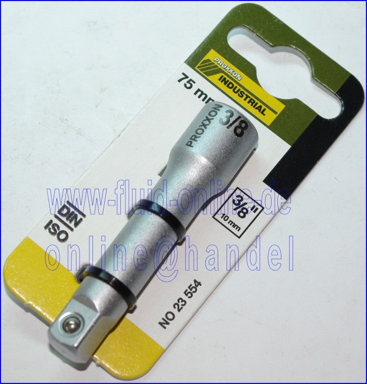 PROXXON 23554 Verlängerung Länge 75mm Antrieb 10mm (3/8")
