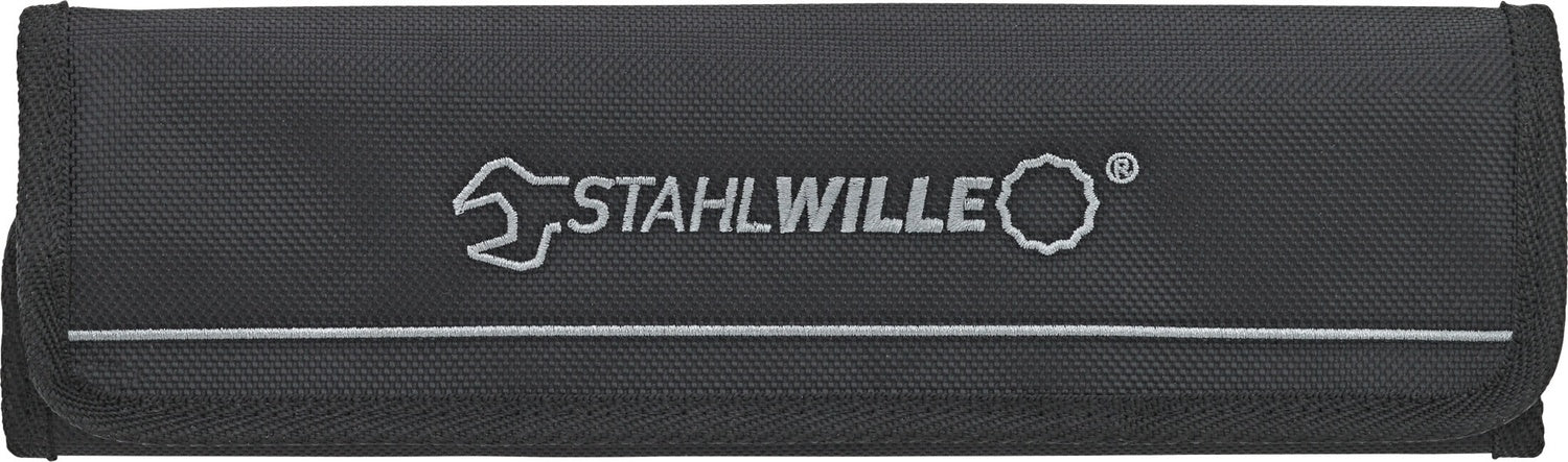 STAHLWILLE 240/5 Satz Ratschenschlüssel FastRatch 10 11 14 17 19mm mit Tasche - 96411005