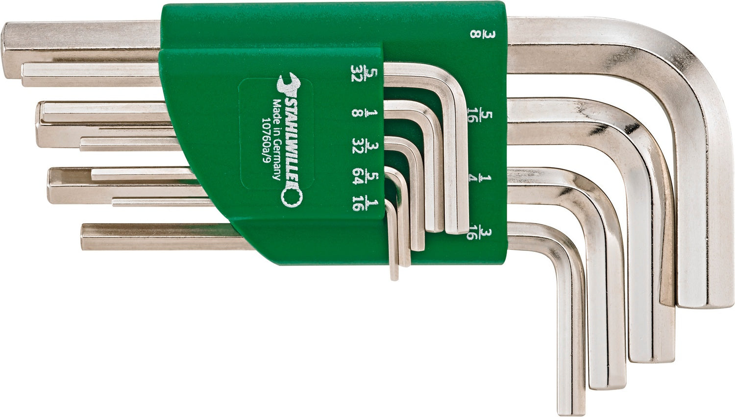 STAHLWILLE 10760a/9 Winkelschraubendreher Satz Sechskant ZOLL - 96435500