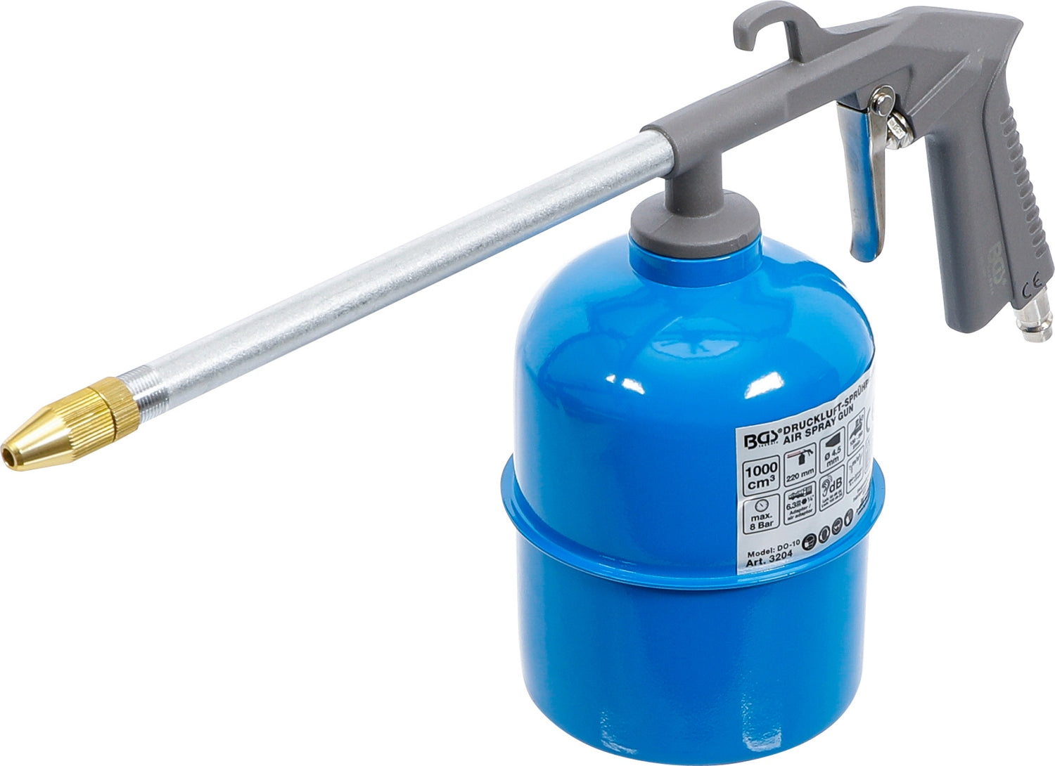 BGS 3204 Druckluft Sprühpistole Behälterinhalt 1000cm³