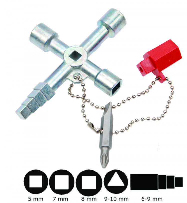 BGS 9416 Universalschlüssel "Profi-Key" mit verschiedenen Profilen