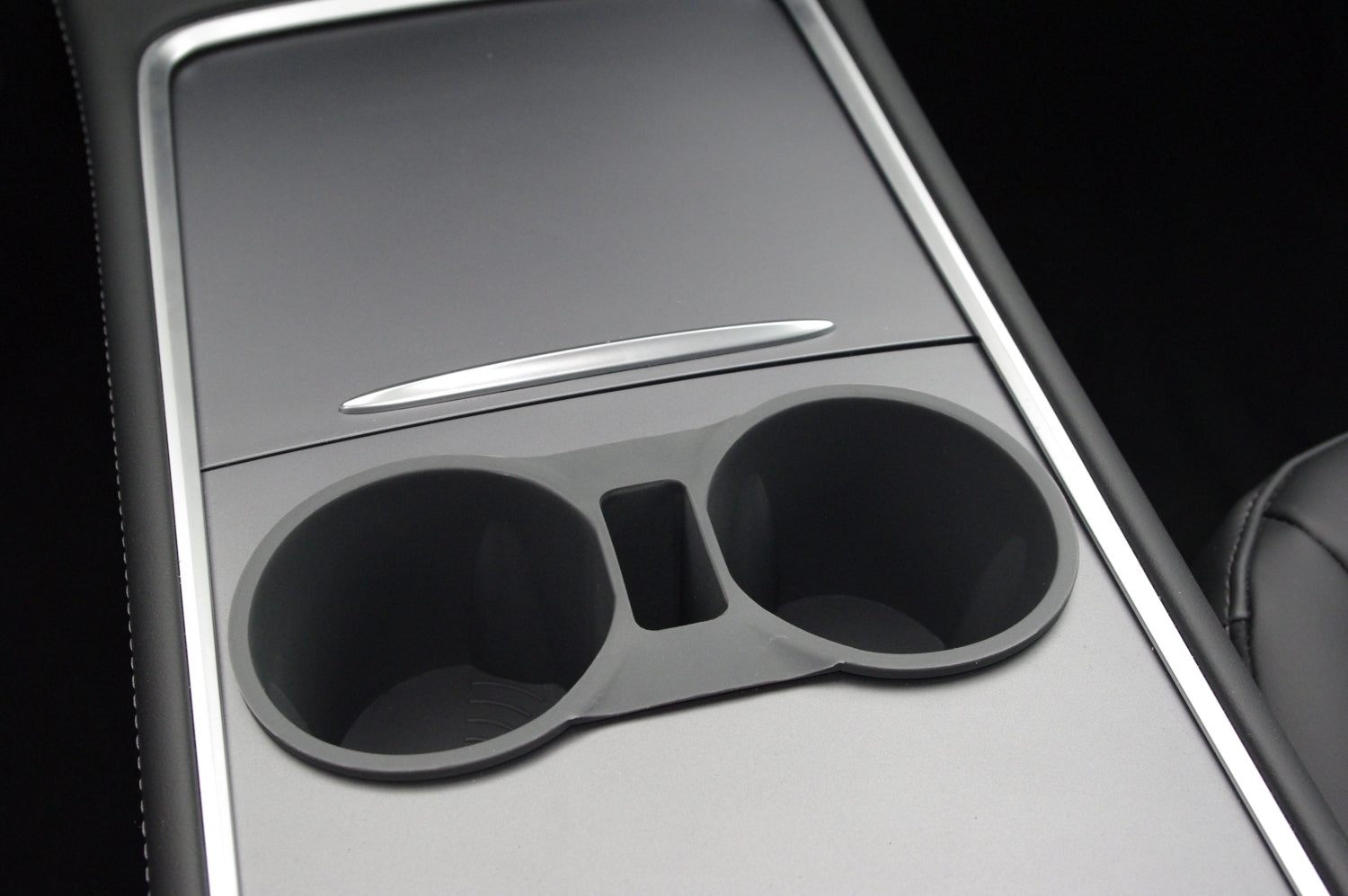 FLUID 2000-0002 Becherhalter Einsatz für Mittelkonsole Model 3 & Model Y