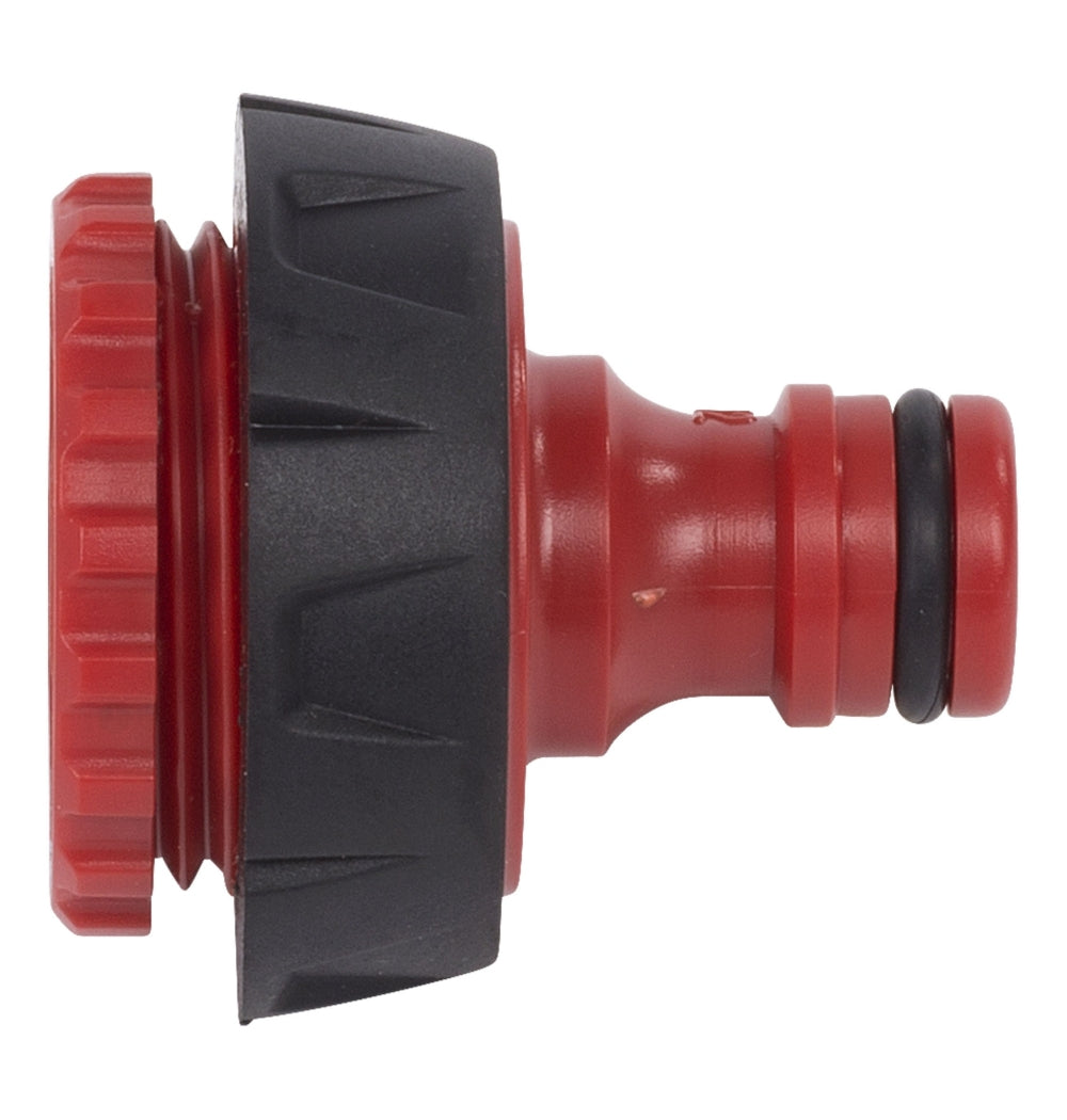 KREATOR KRTGR6022 Wasserhahn Adapter Schlauchadapter Hahnverbindung Anschluss 1" zu 3/4"