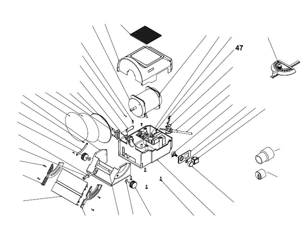 PROXXON 27060-47 Schraube für Tellerschleifgerät TG125/E