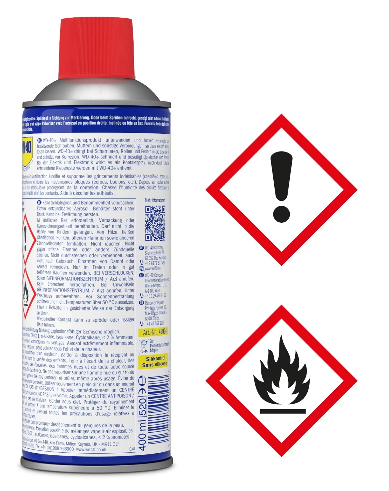 WD-40 Multifunktionsprodukt Classic 100ml Dose - WD40 49001