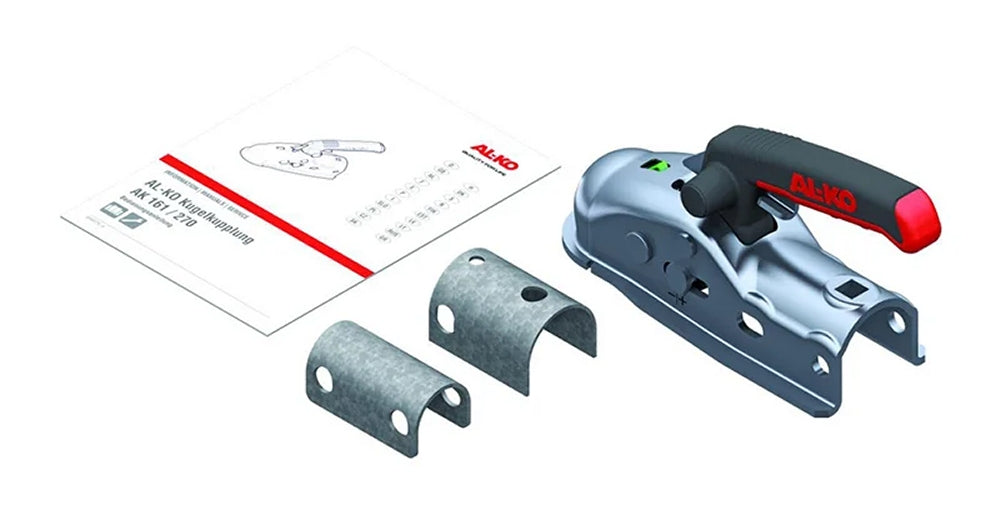 ALKO_1730218 AL-KO Kugelkupplung AK161 rund Ø35/45/50mm 1600kg Anhängerkupplung