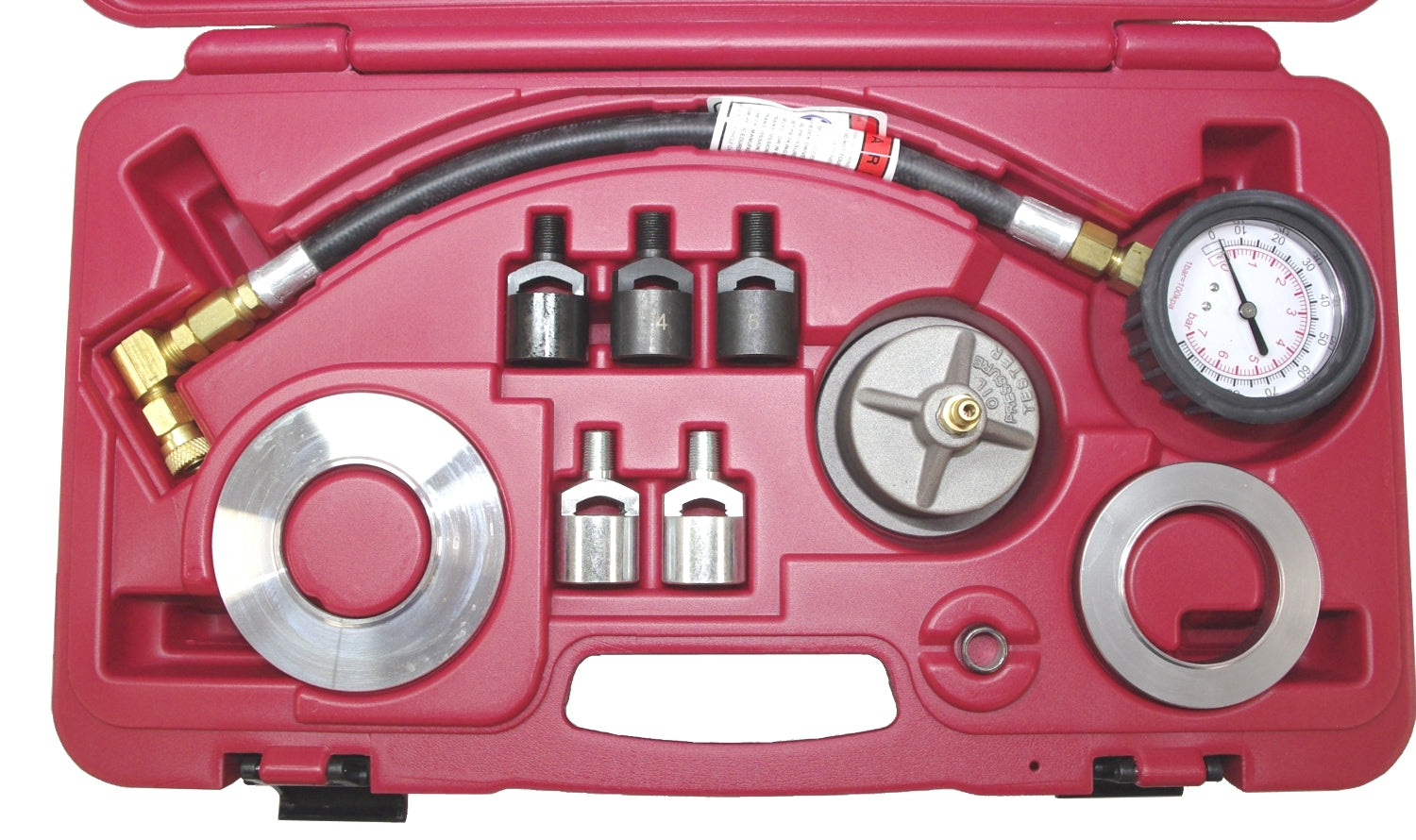 ASTA TIT-020 Satz zum Prüfen des Öldruckes am Ölfilter 0-7 bar mit Zubehör