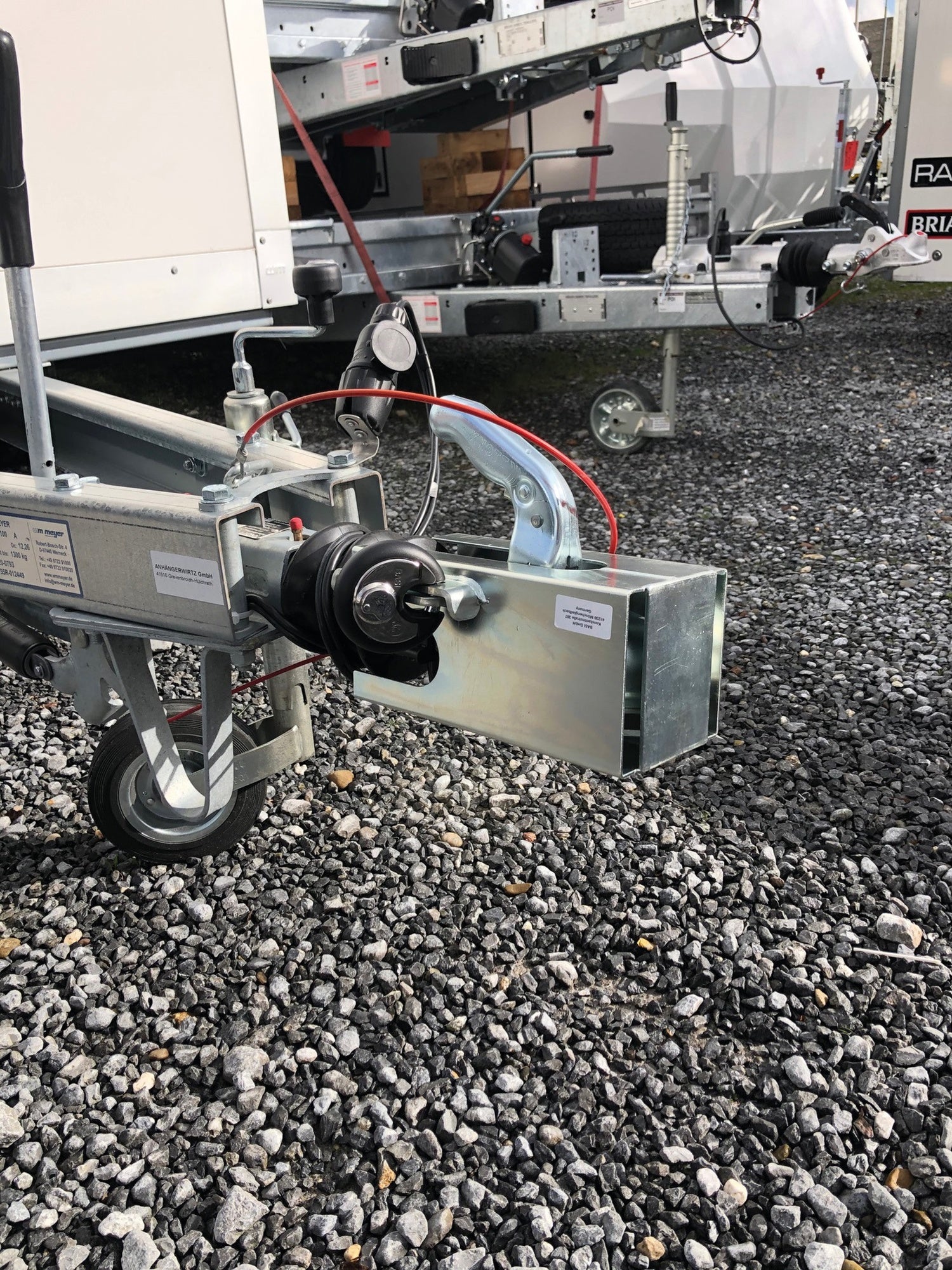 Basi 0004-0114 Anhängersicherung KFZ 114 Diebstahlsicherung