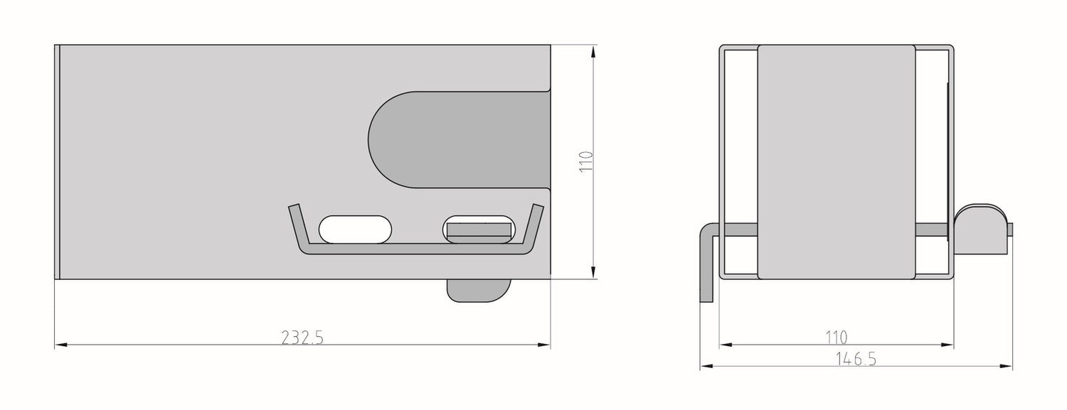 Basi 0004-0114 Anhängersicherung KFZ 114 Diebstahlsicherung