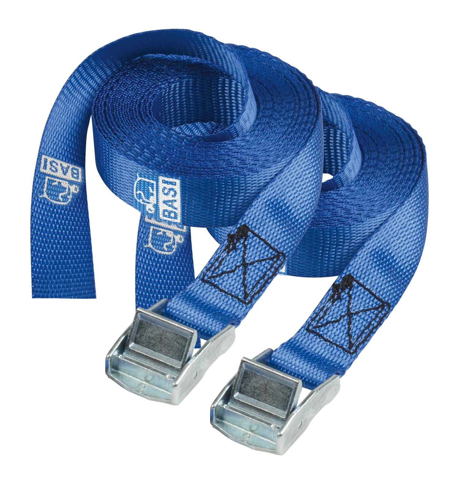 BASI 0004-0306 Set Spanngurt SG 306 2 Stück mit Klemmschloss Transportsicherung