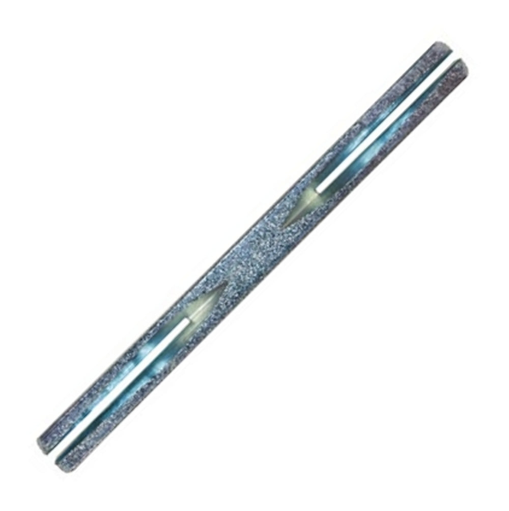BASI 0009-6129 Drückerstift beidseitig gefräst 8x8mm Länge 160mm Stahl verzinkt