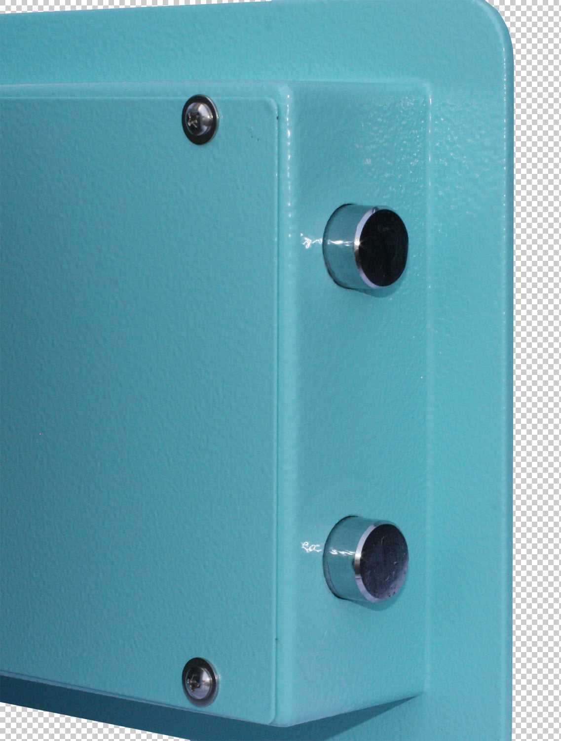 BASI mySafe 430-Code Blau-Weiß Elektronik Möbel Tresor