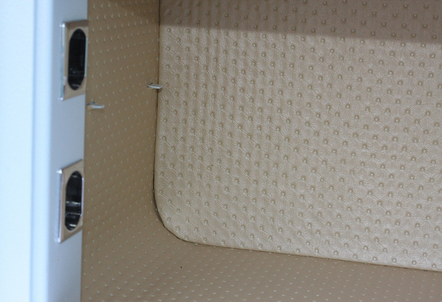 BASI mySafe 430-Fingerprint Blau-Weiß Elektronik Möbel Tresor