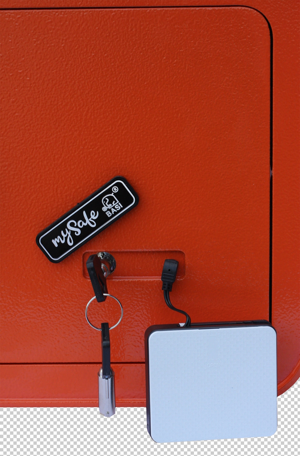 BASI mySafe 430-Code Orange Elektronik Möbel Tresor