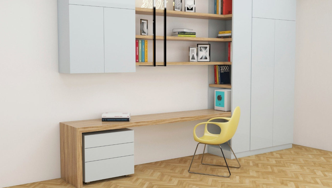 BASI mySafe Premium 350-Blau/Weiß Elektronik Möbel Tresor Touch-Display