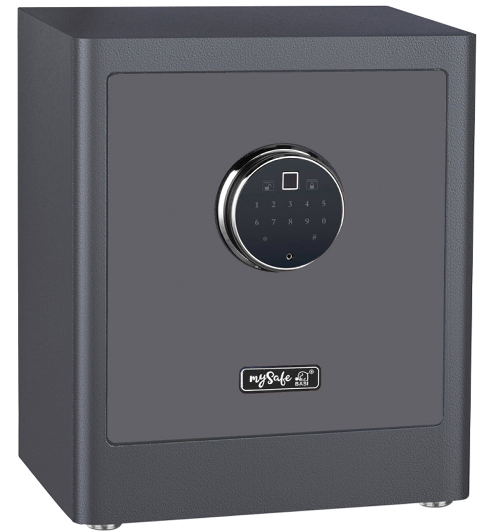 BASI mySafe Premium 350-Grau Elektronik Möbel Tresor Touch-Display