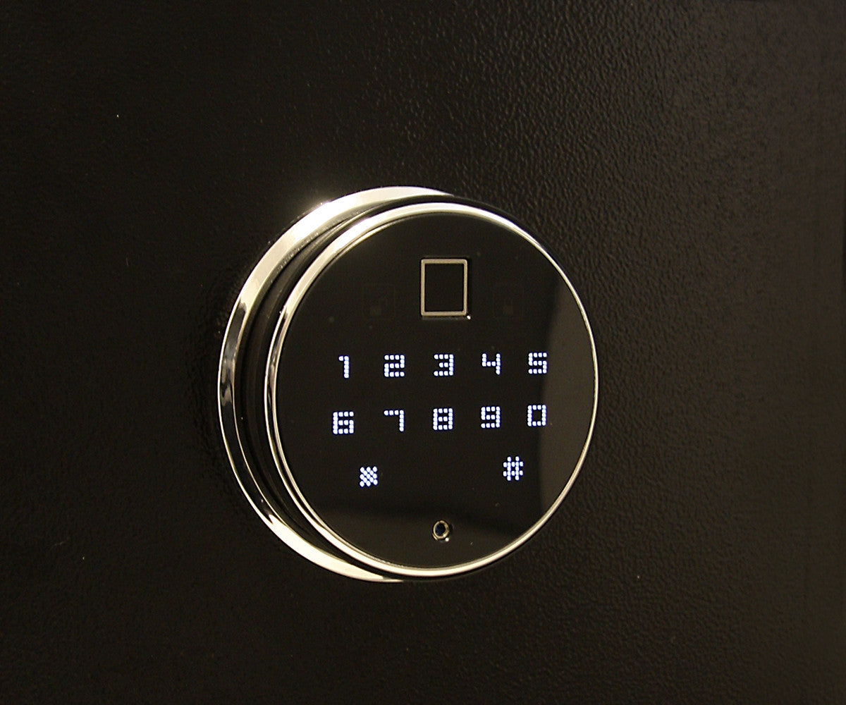 BASI mySafe Premium 350-Schwarz Elektronik Möbel Tresor Touch-Display