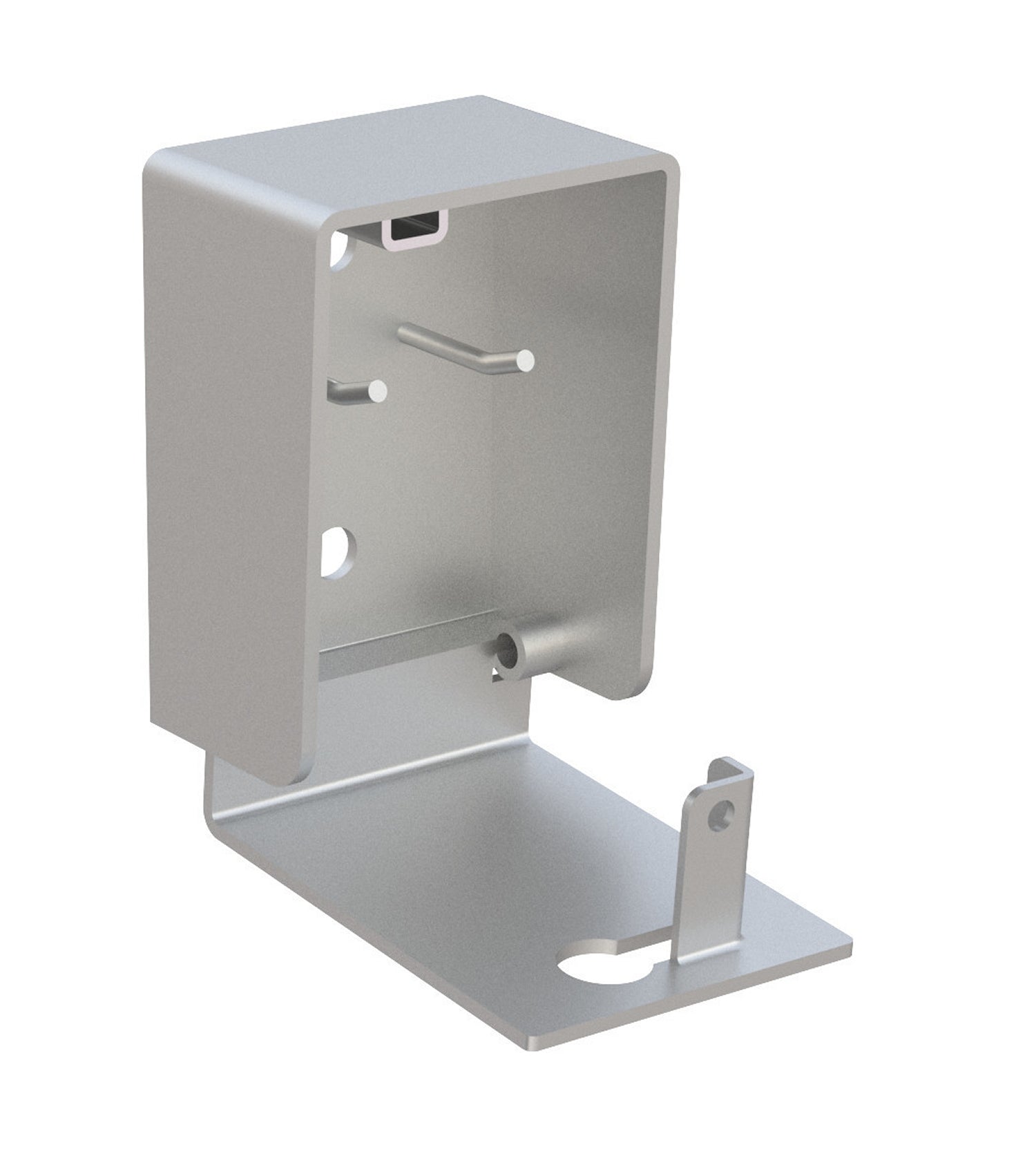 BASI SSPZ 110 Schlüsselsafe Edelstahl 2 Schlüsselhaken