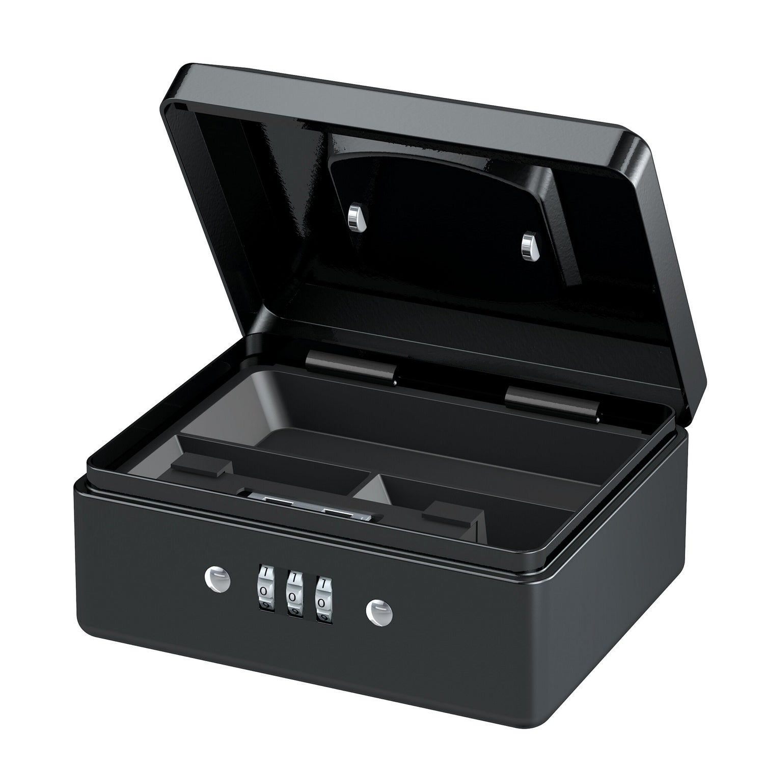 BASI GKZ 10M Geldkassette M Schwarz Zahlenkombination Hebelschloss