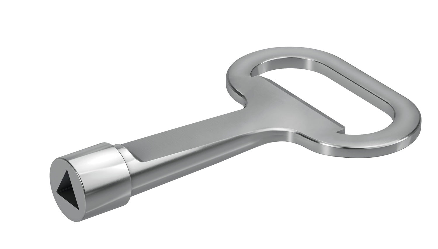 BASI 308KA Dornschlüssel Innendreikant 8mm mit Kapselheber für Müllcontainer