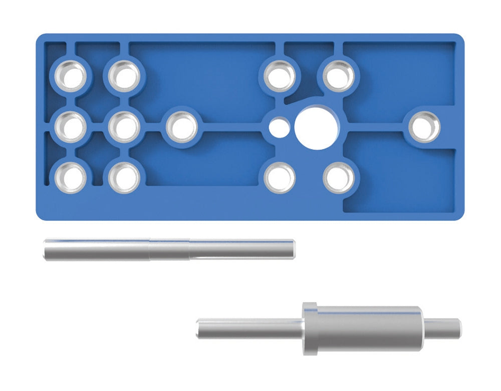 BASI 4310-0011 Bohrschablone mit Zentrierdorn Montagehilfe