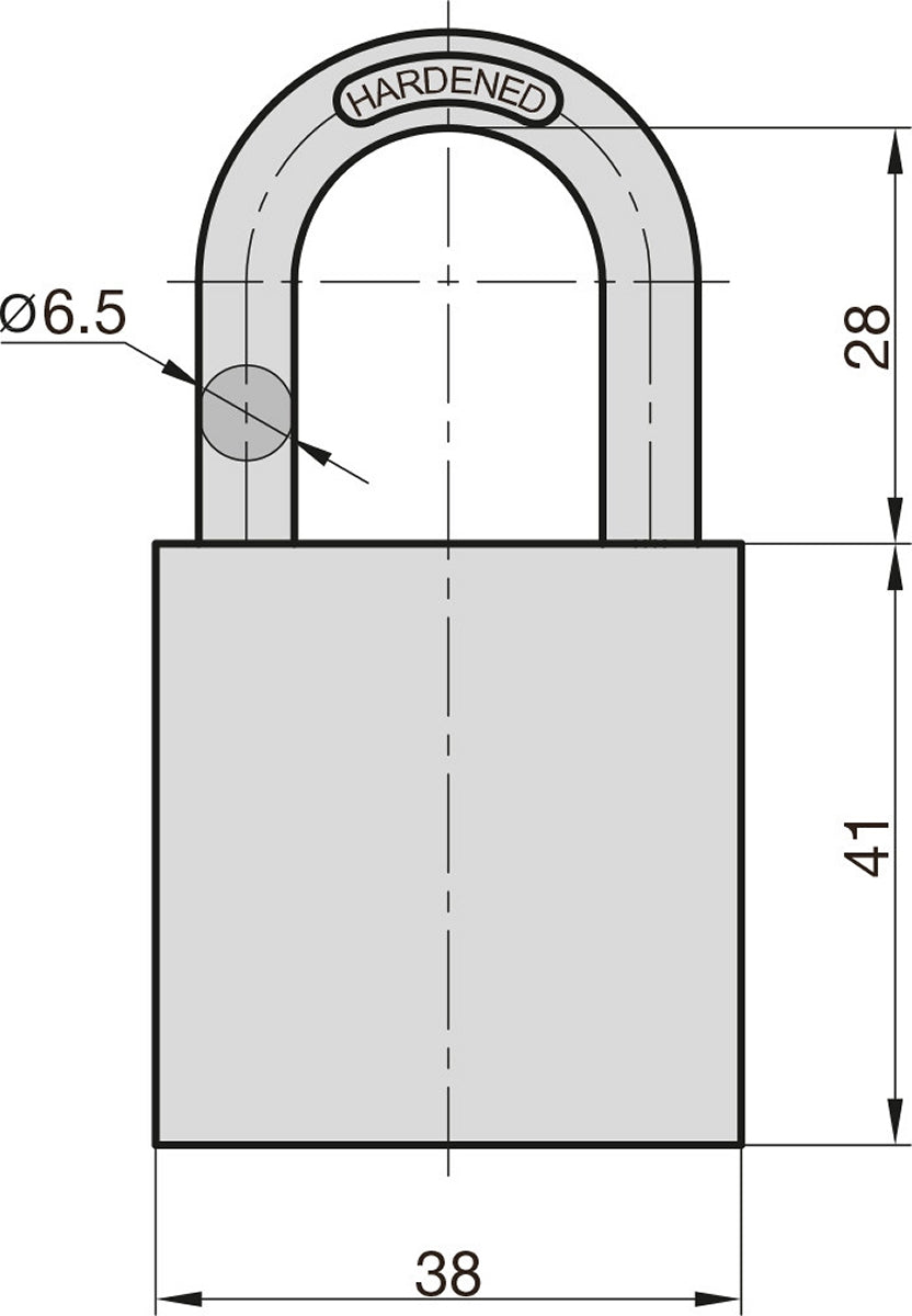 BASI 6190-4000-2000 VHS 619 Violett Vorhangschloss farbig Liebesschloss Vorhängeschloss