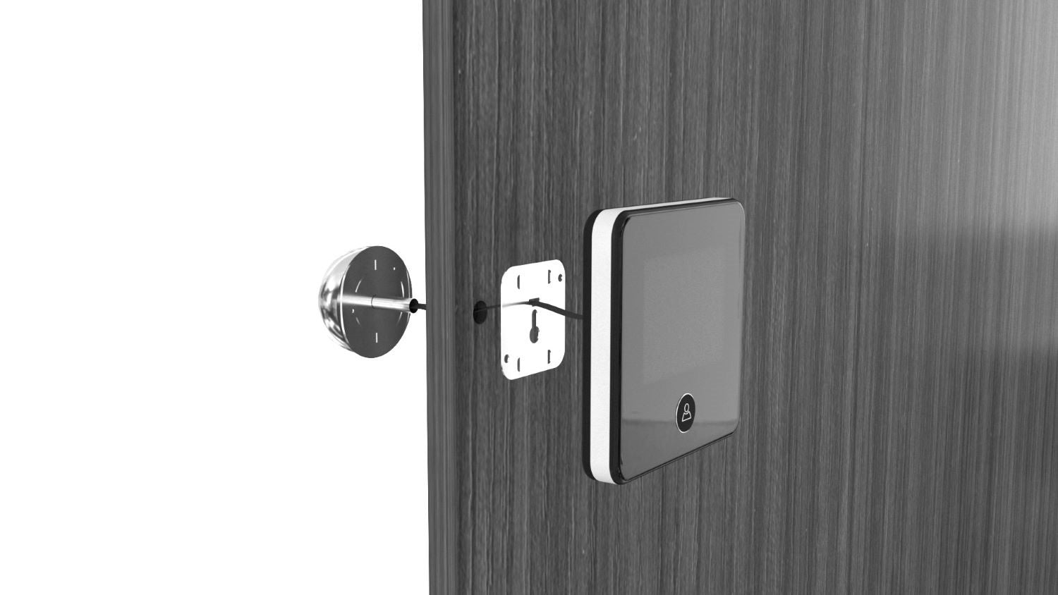 BASI TS 800 Digitaler Türspion Nachtsicht Fotospeicher Klingel 6800-0010