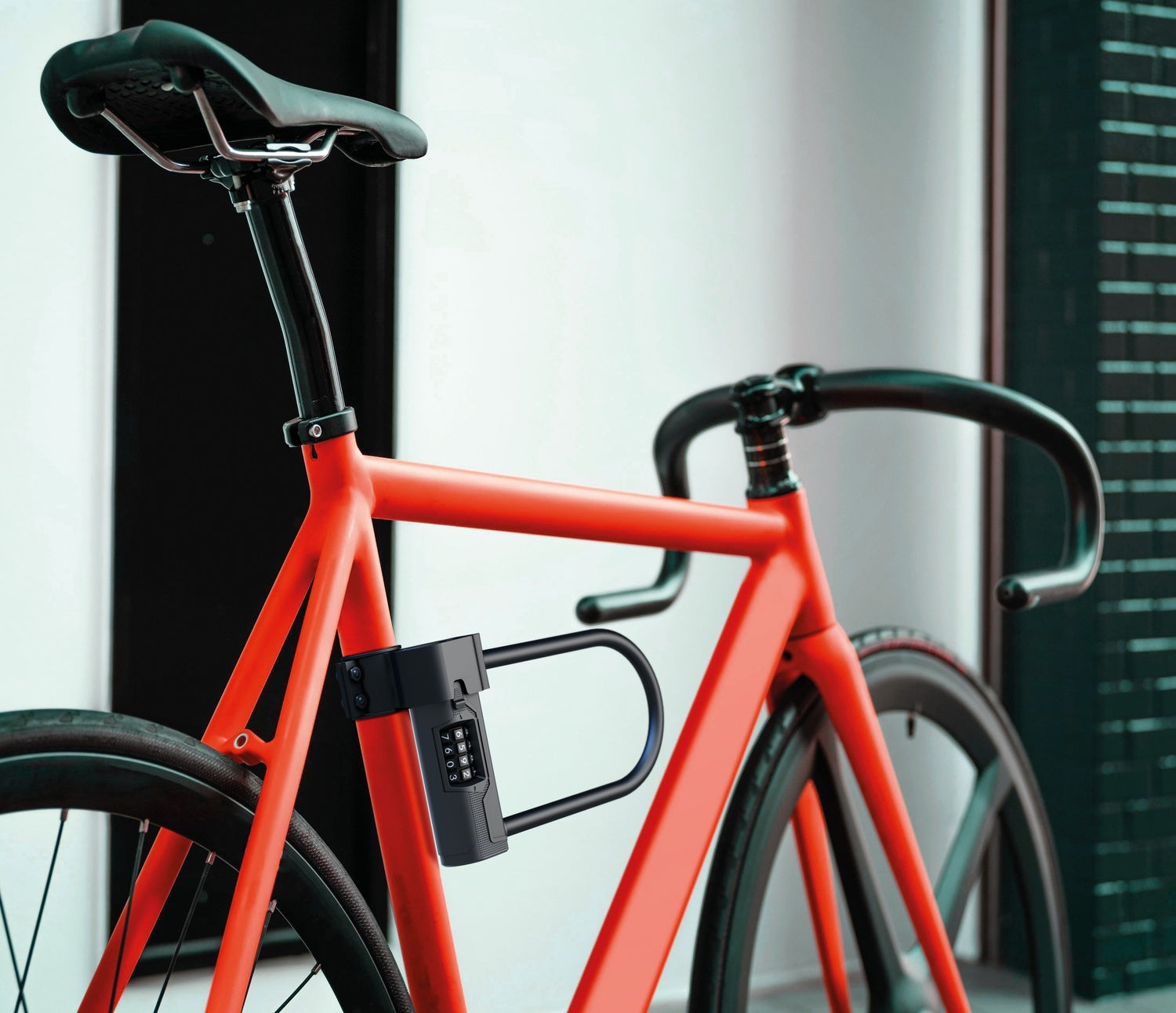 BASI 6990-0317 Bügelschloss ZR 317 mit vierstelligem Zahlencode Fahrradschloss E-Bike