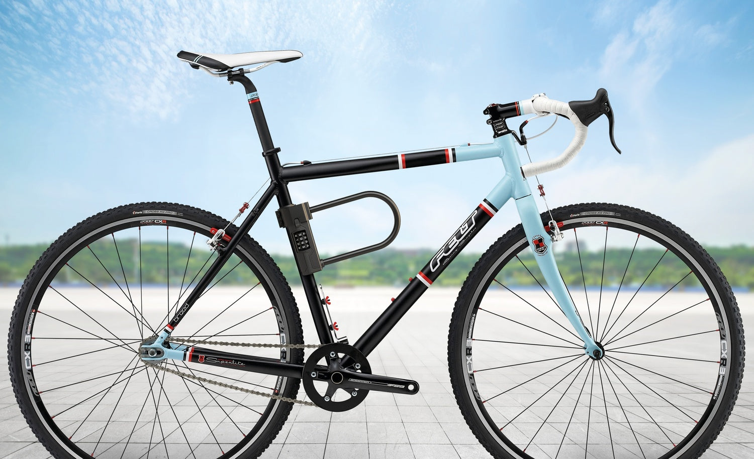 BASI 6990-0317 Bügelschloss ZR 317 mit vierstelligem Zahlencode Fahrradschloss E-Bike