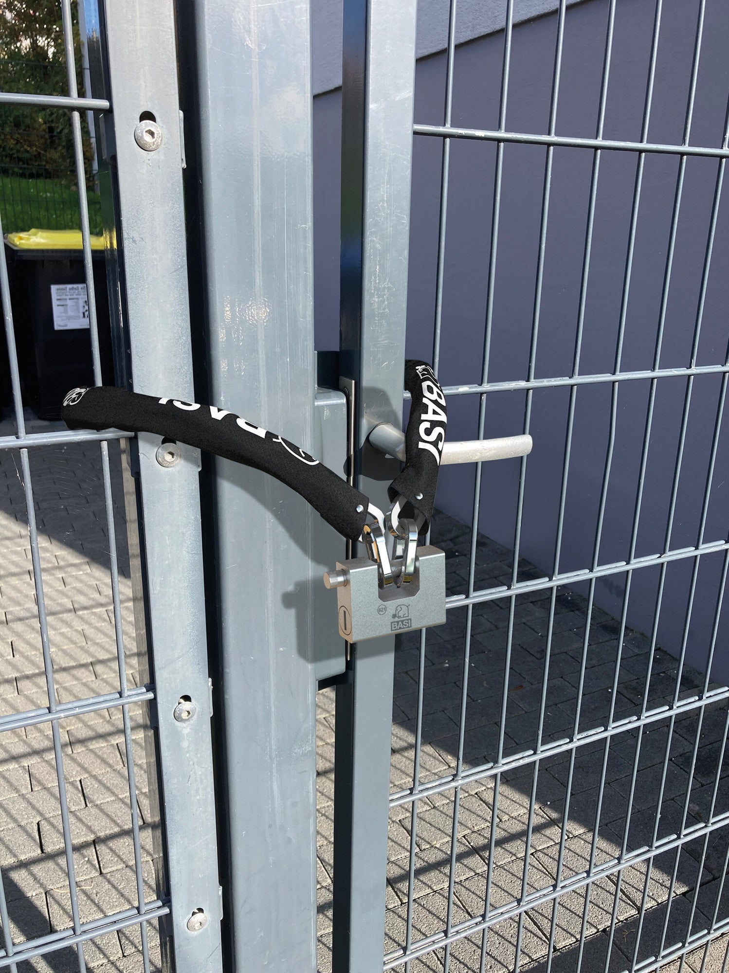 BASI 6990-0321 Kettenschloss ZR 321 10x1100mm Sichern Zweiräder Tore Diebstahlschutz