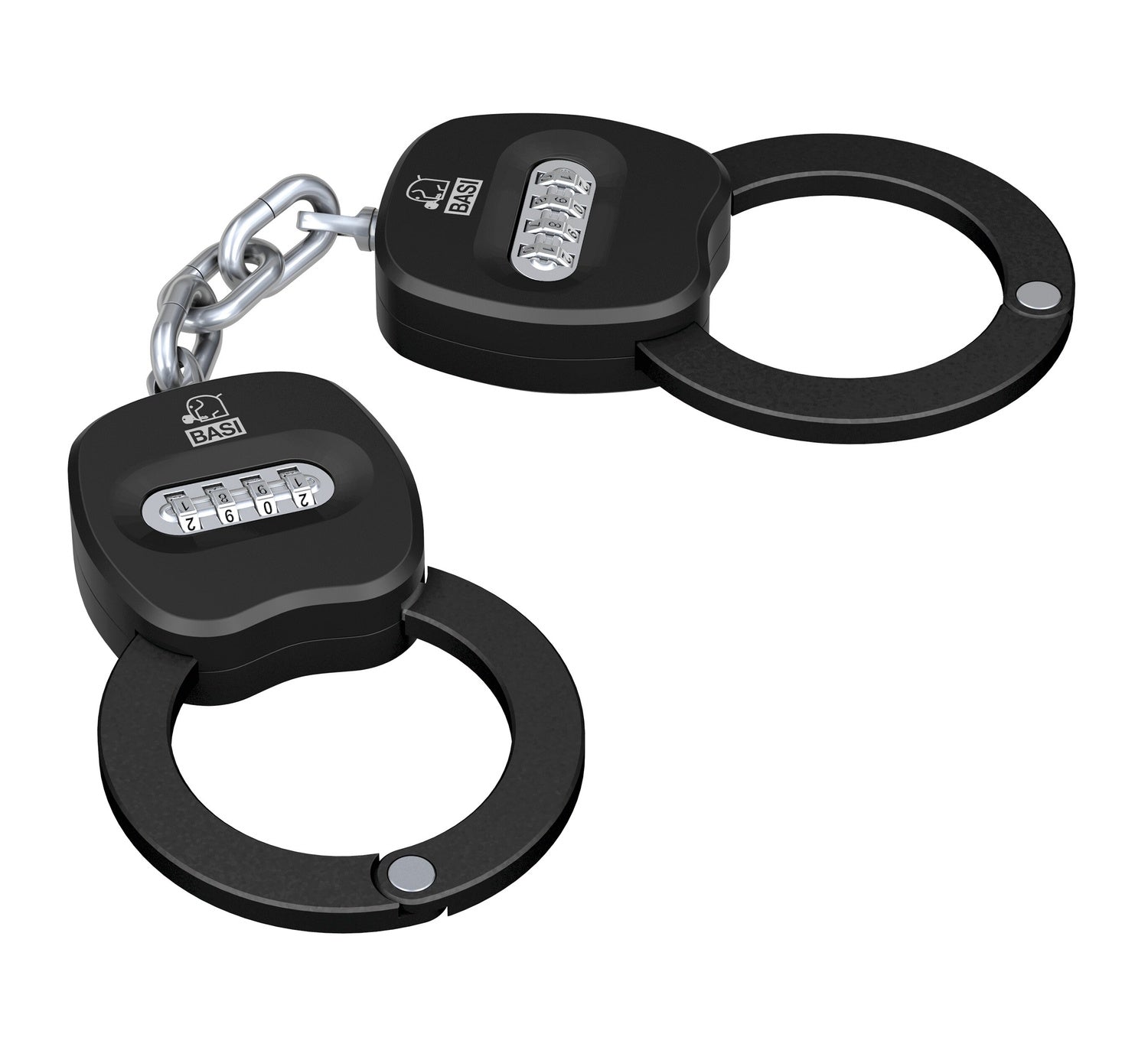 BASI 6990-0320 E-Scooter Schloss ZR 320 mit vierstelligem Zahlencode Handschellenschloss