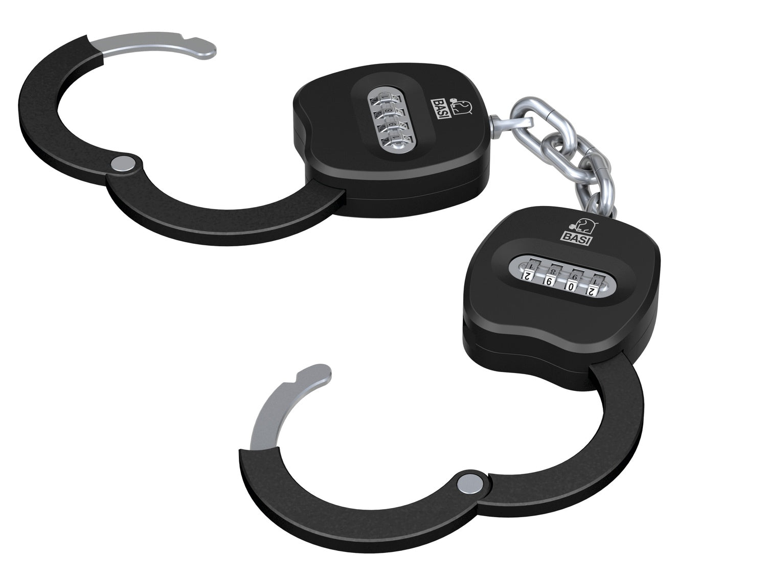 BASI 6990-0320 E-Scooter Schloss ZR 320 mit vierstelligem Zahlencode Handschellenschloss