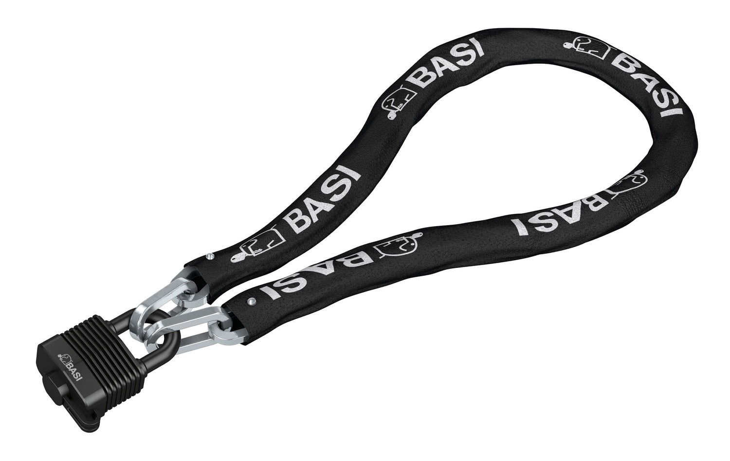 BASI 6990-0321 Kettenschloss ZR 322 10x1100mm Sichern Zweiräder Tore Diebstahlschutz