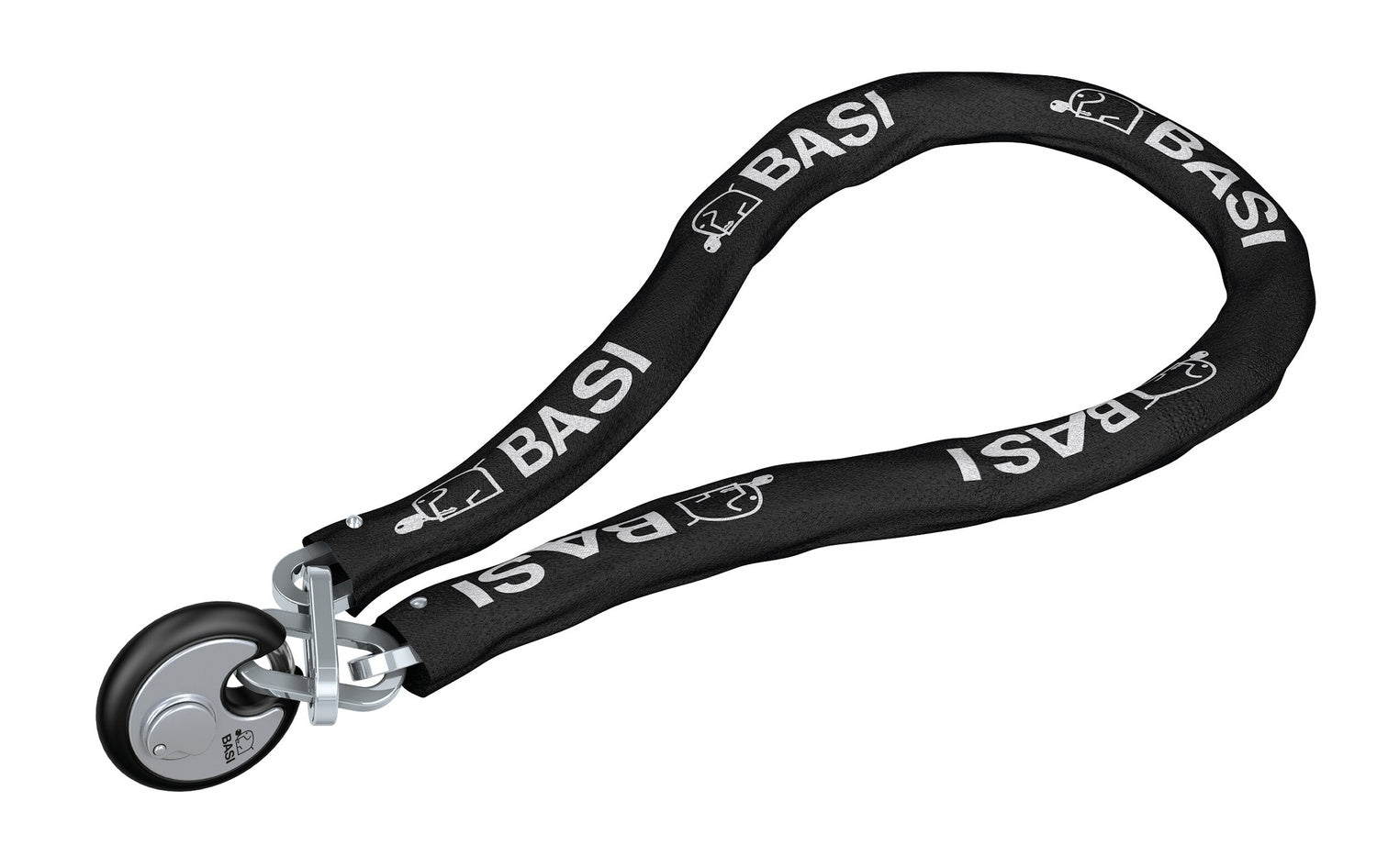 BASI 6990-0323 Kettenschloss ZR 323 10x1100mm Sichern Zweiräder Tore Diebstahlschutz