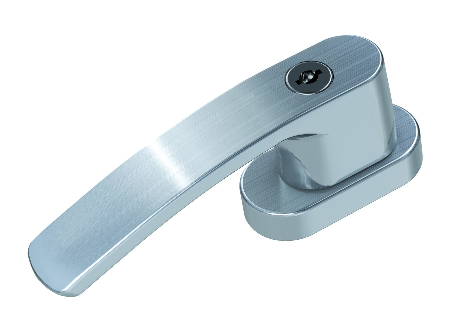 BASI FG 501 Fenstergriff Edelstahl abschließbar gleichschließend