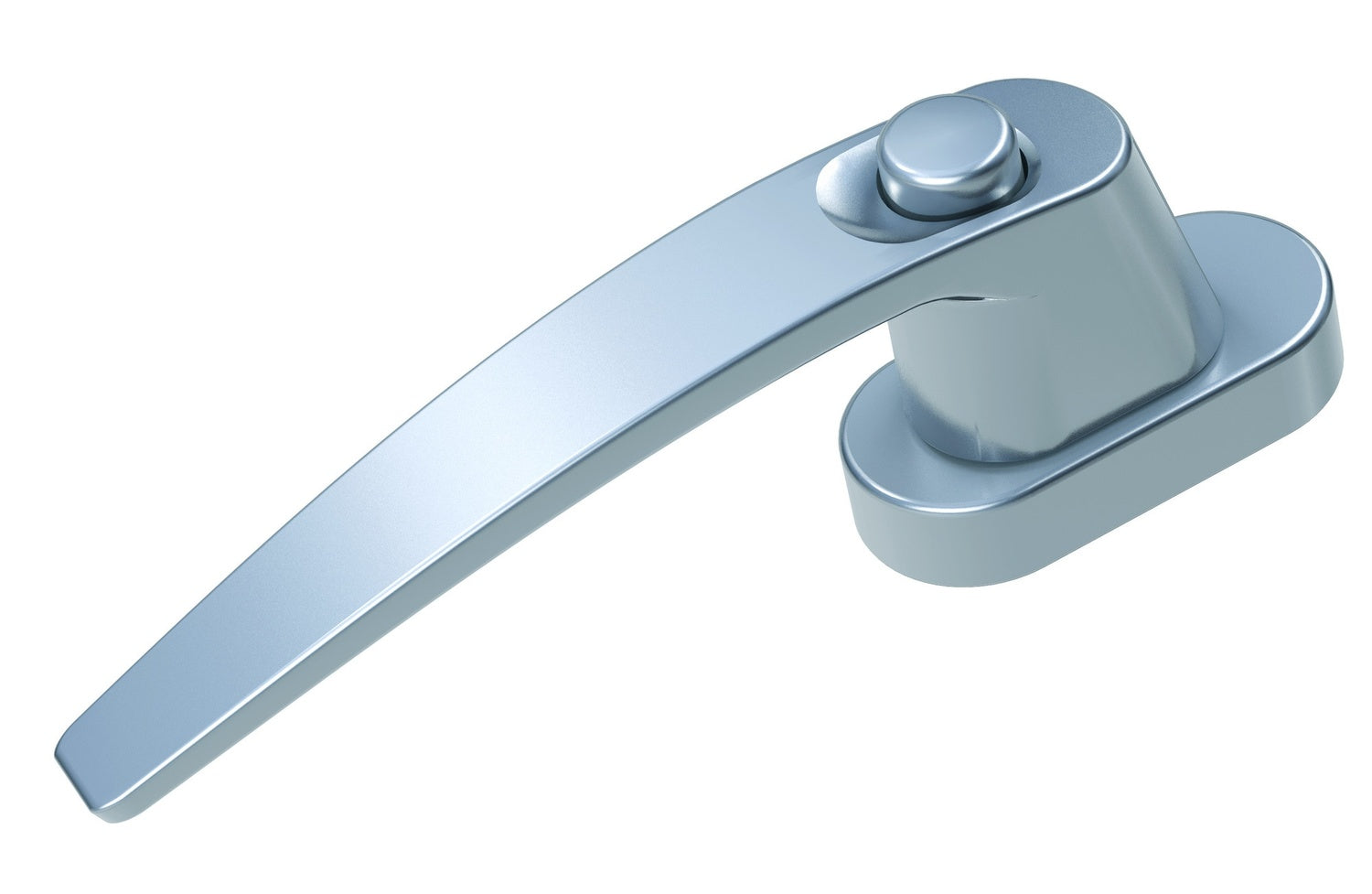 BASI FG 514 Fenstergriff Aluminium silber selbsttätig verriegelnd