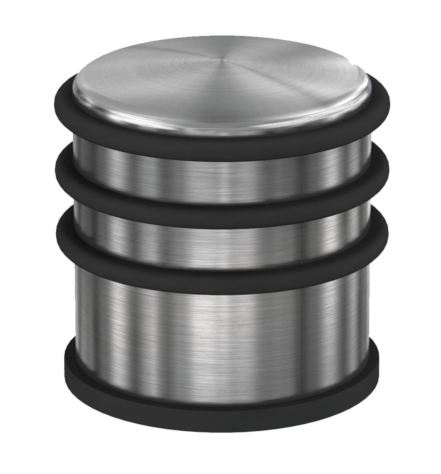 BASI 7704-0027 BTS 21 Boden Türstopper Türfeststeller aus Edelstahl Ø75mm 1 kg