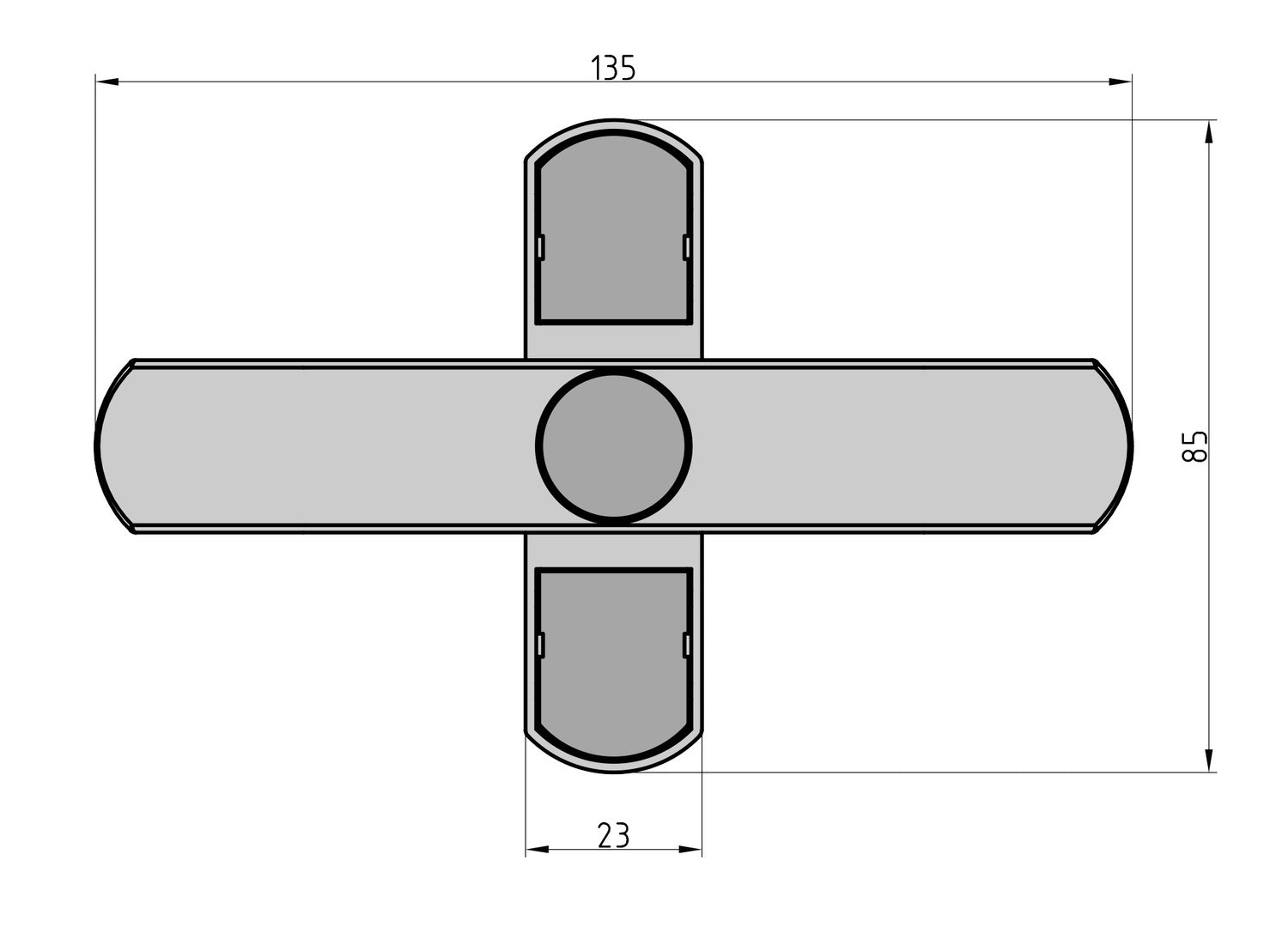BASI FS 500 Weiß Fenster Fenstertüren doppelflügelig Zusatzsicherung