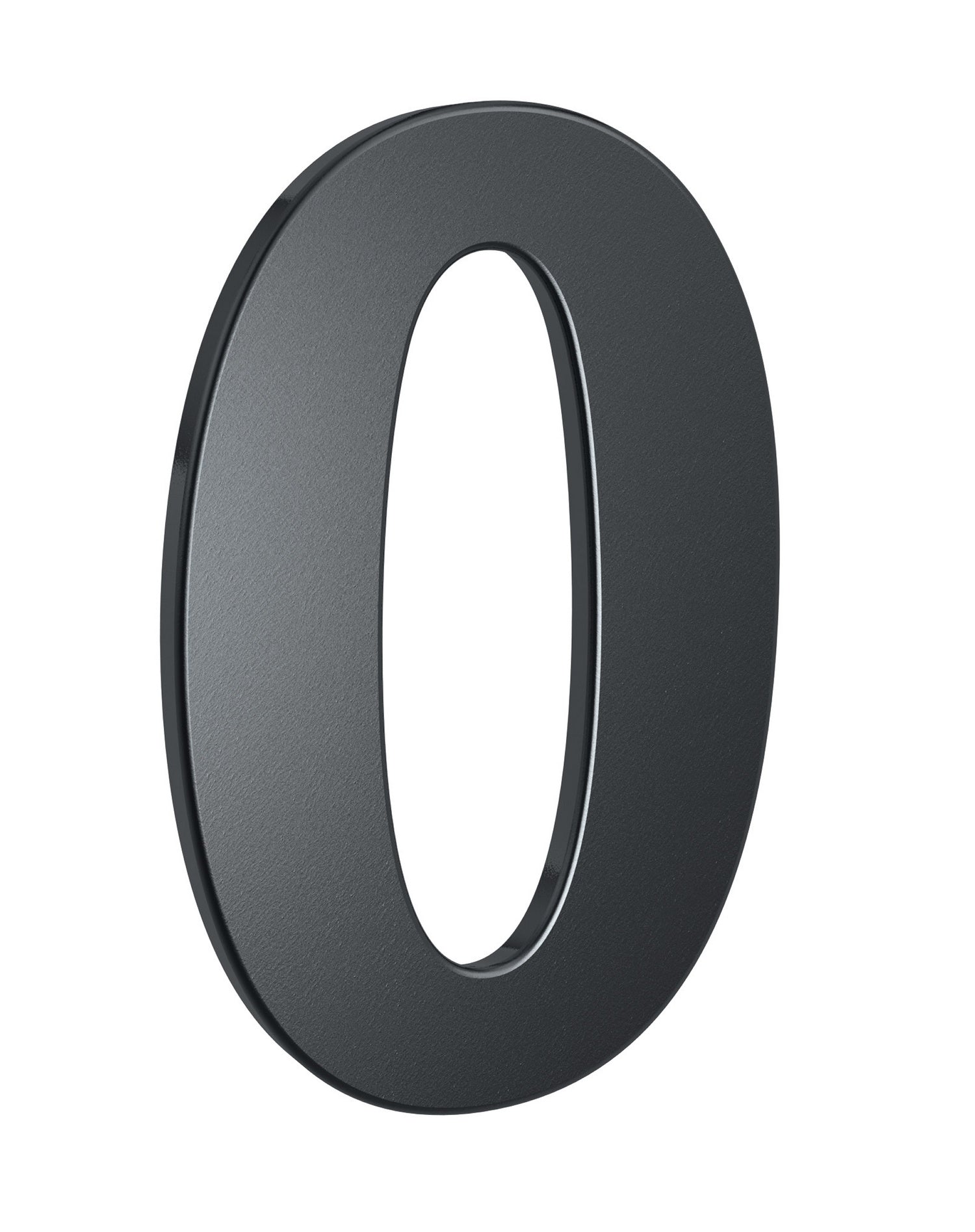 BASI 7300-1000 HN 150-0 Hausnummer 0 Stahl Farbe Anthrazit Haus Nummer Null